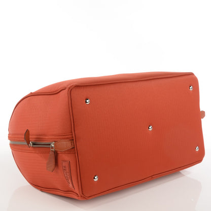 Hermes Buffle Toile Sac A Chien TouTou Brique Potiron 6 of 11