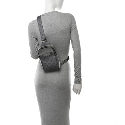 Louis Vuitton Taigarama Outdoor Slingbag Gunmetal Silver 2 of 12