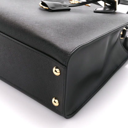 Prada Saffiano Soft Calfskin Large Tote Black 11 of 11