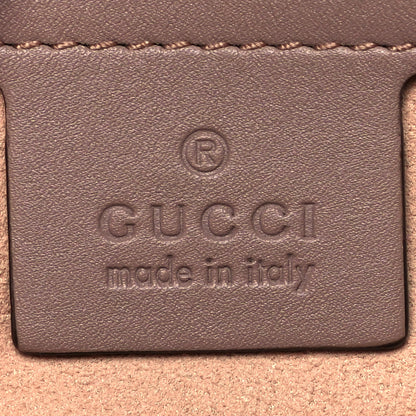 Gucci Calfskin Matelasse Medium GG Marmont Shoulder Bag Porcelain Rose 6 of 14