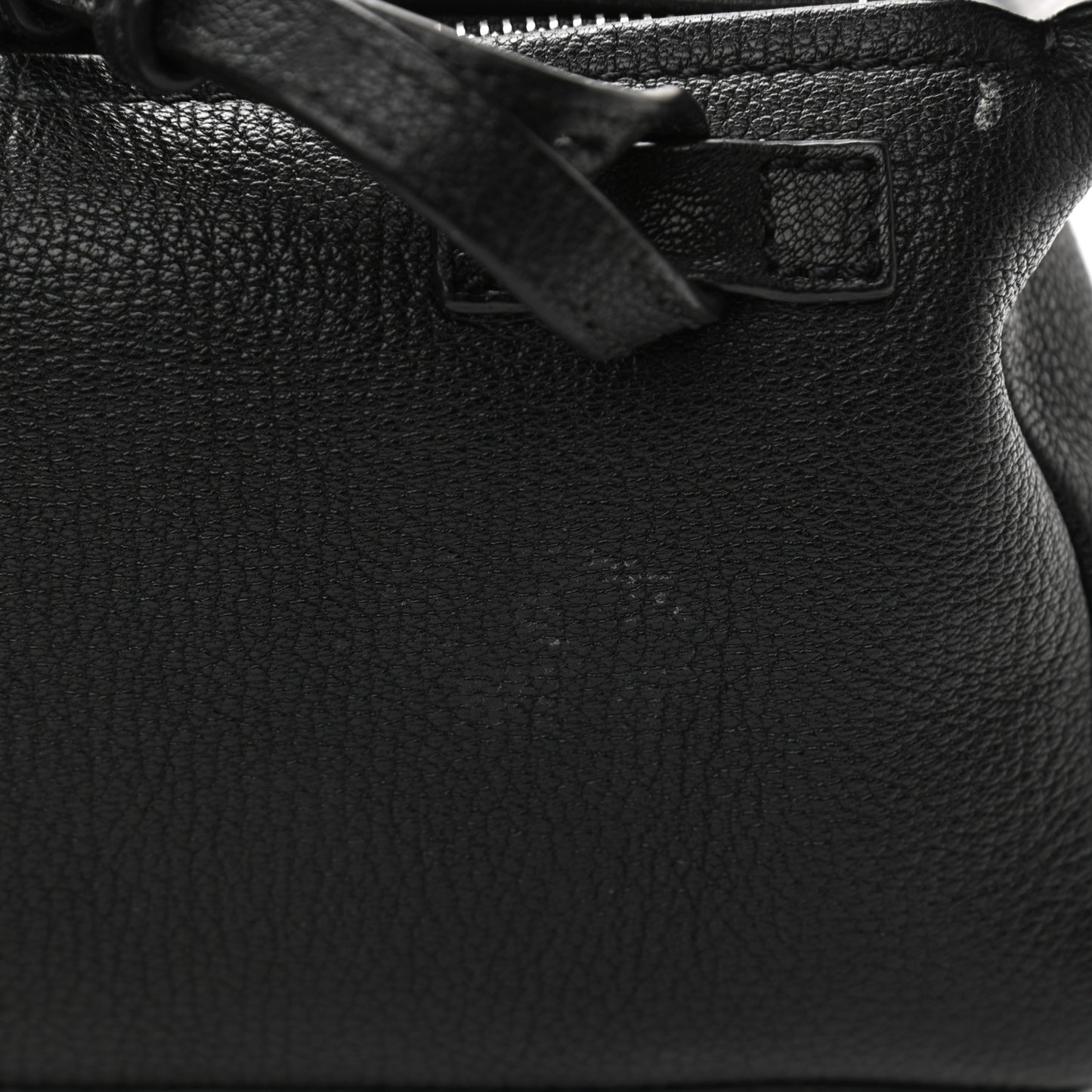 Sugar Goatskin Mini Pandora Black