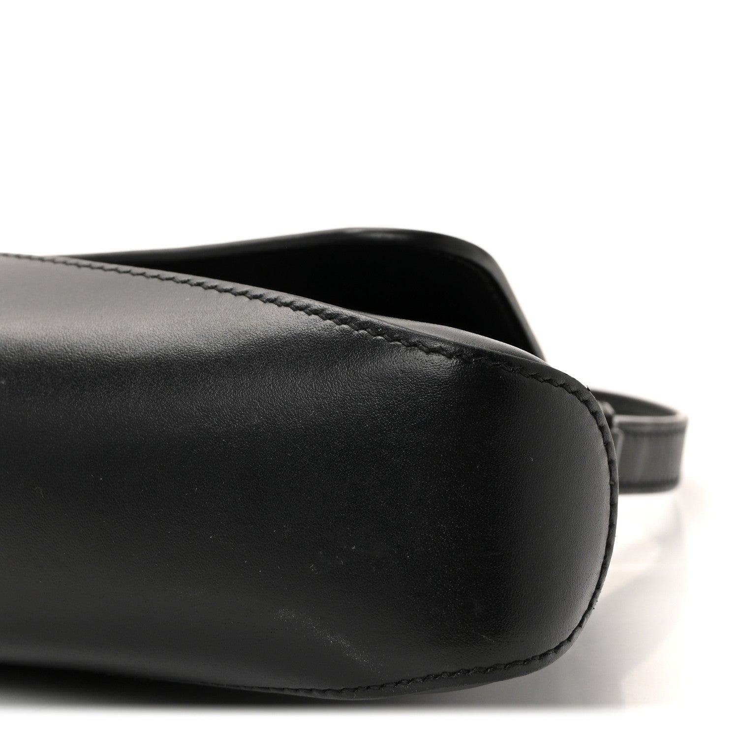 Balenciaga Box Calfskin Monochrome Small XX Flap Stretch Bag Black