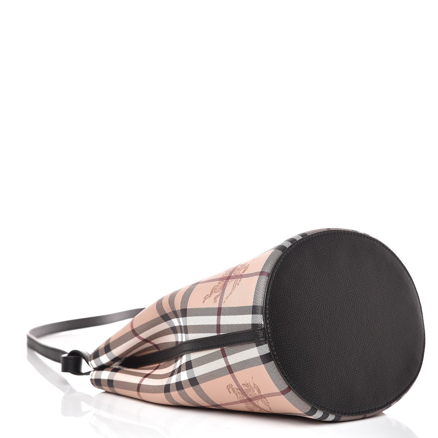 Haymarket Check Colours Small Lorne Bucket Crossbody Black