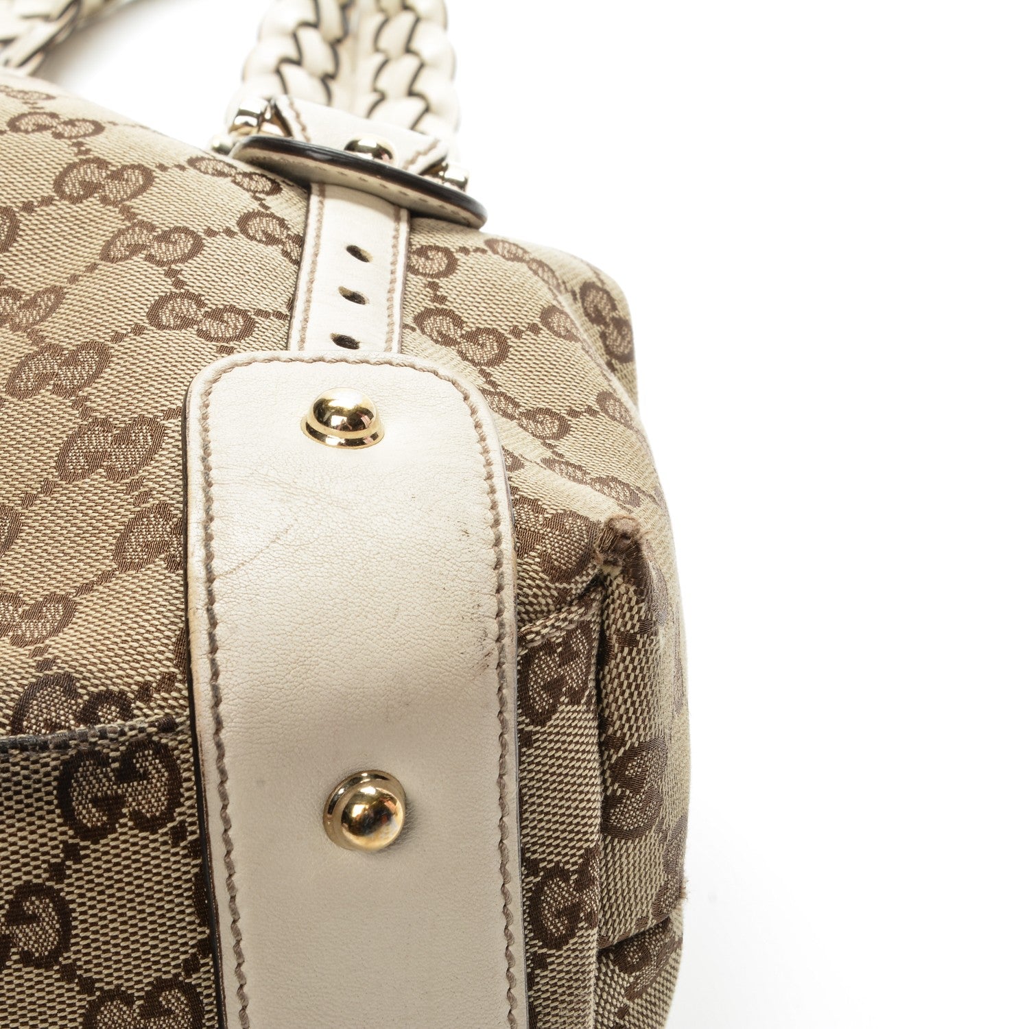 Gucci Monogram Medium Pelham Shoulder Bag Off White 9 of 13