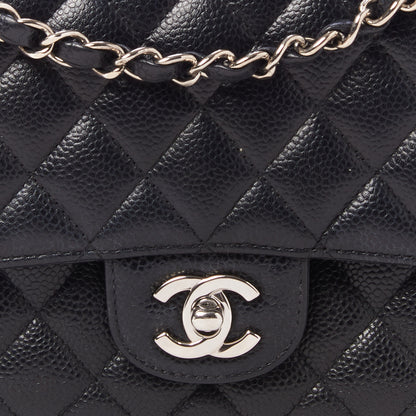 Chanel Caviar Quilted Medium Double Flap Black 9 of 9
