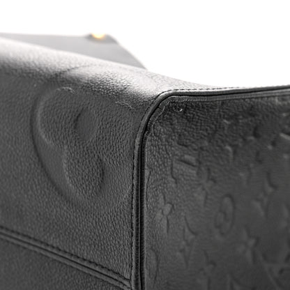 Louis Vuitton Empreinte Monogram Giant Onthego MM Black 12 of 12