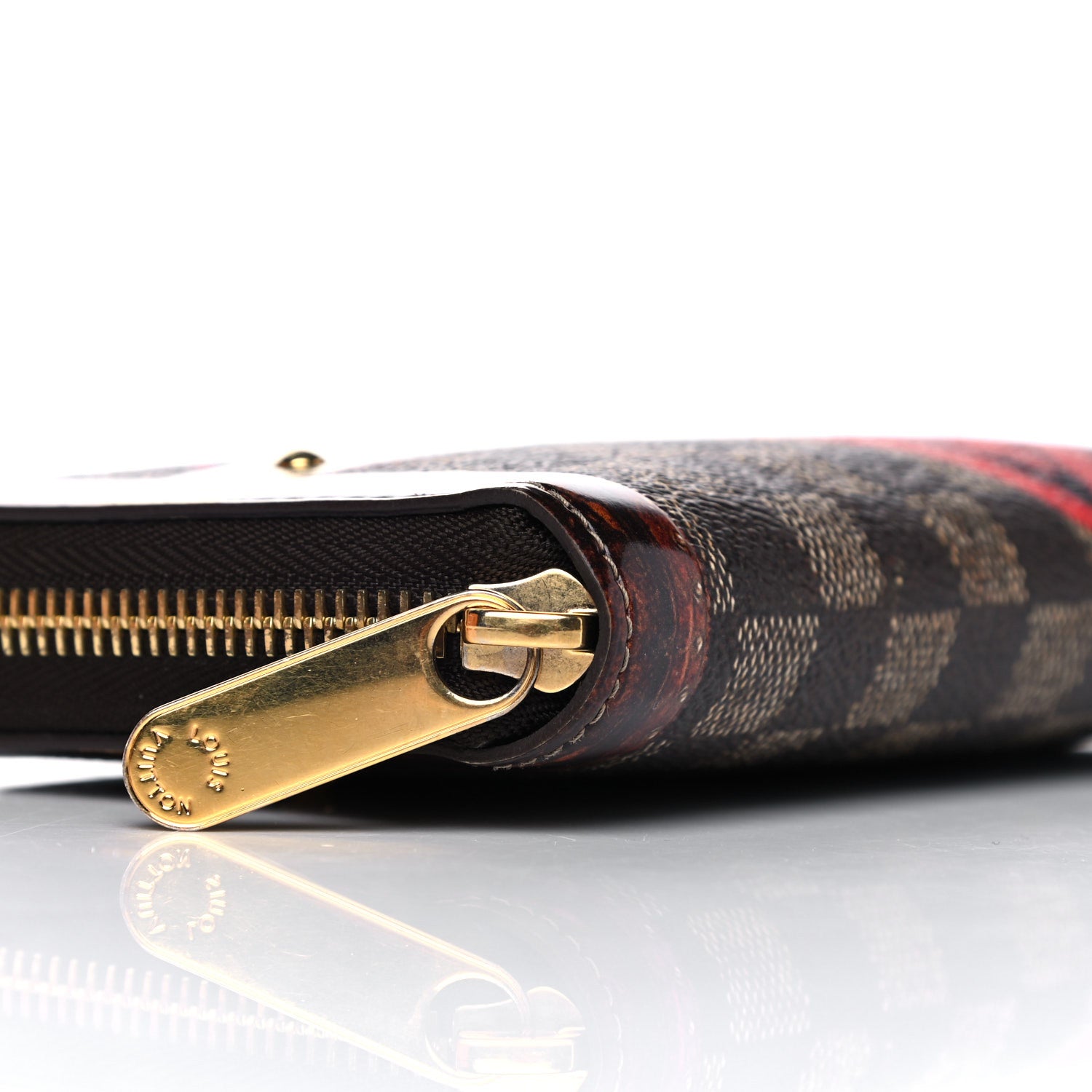 Louis Vuitton Transformed Damier Ebene Time Trunk Zippy Wallet 7 of 10