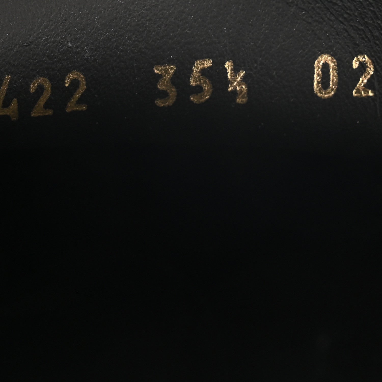 Fendi Vitello Logo Loafers 35.5 Black 8 of 10
