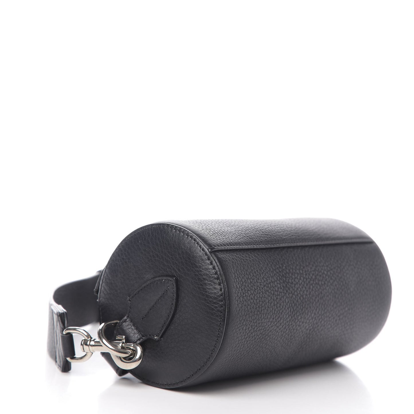 Calfskin The Barrel Bag Black