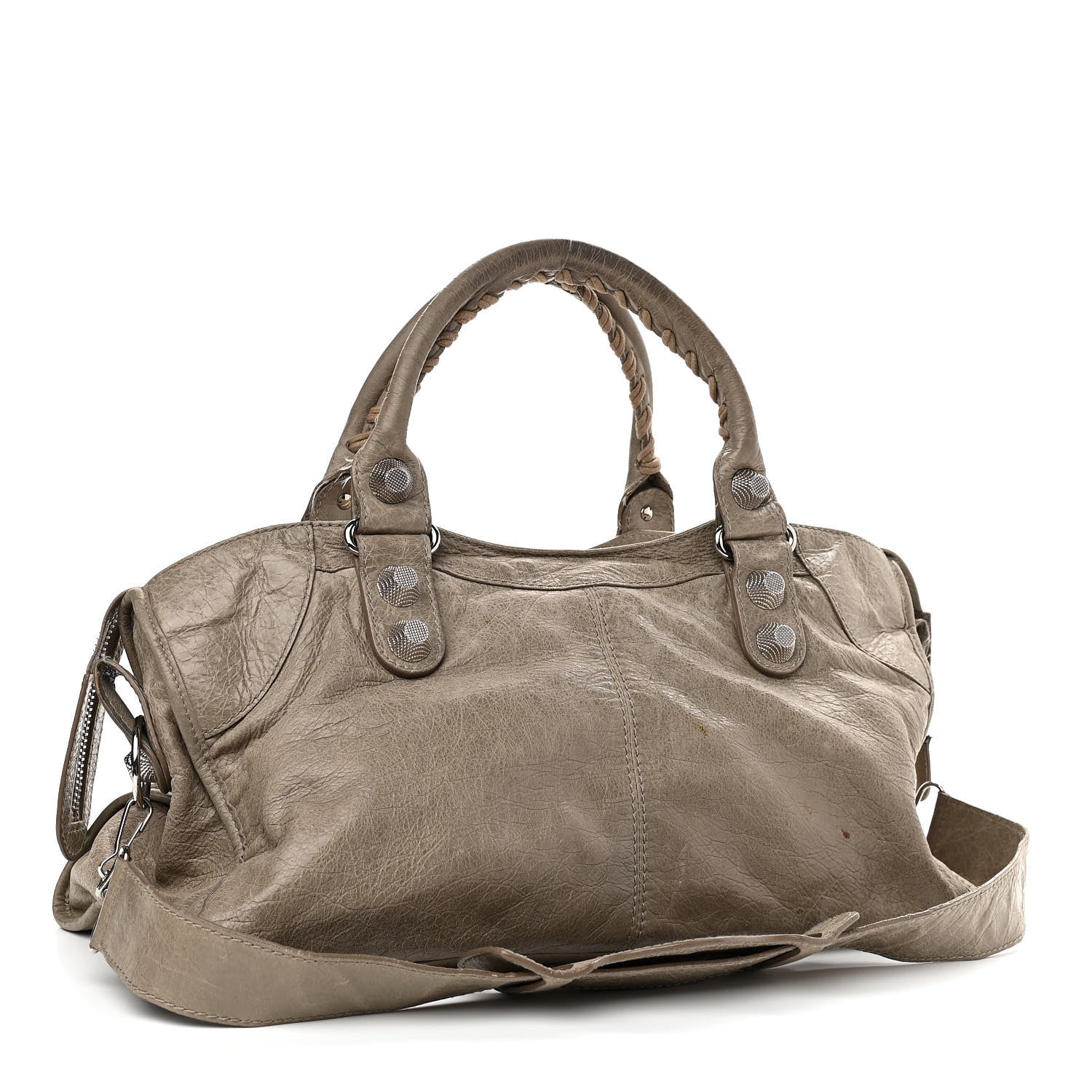 Balenciaga Agneau Giant 21 Silver Hardware Part Time Papyrus 3 of 20