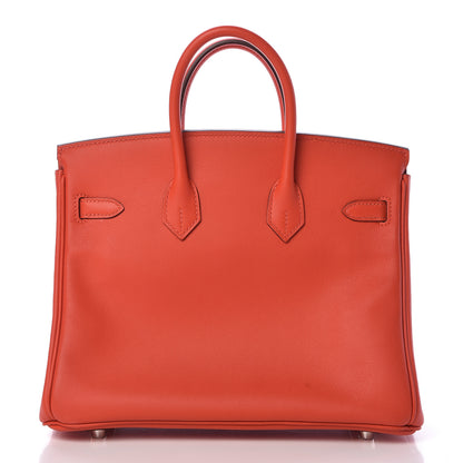 Hermes Swift Birkin 25 Capucine 4 of 36