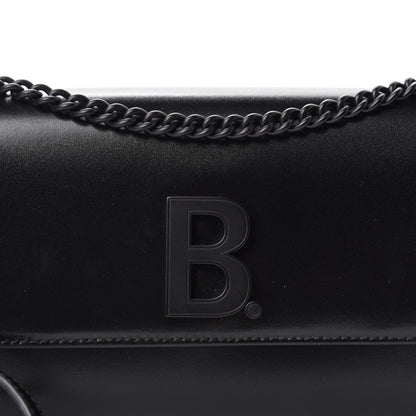 Balenciaga Smooth Calfskin B Continental Chain Bag Black 9 of 10