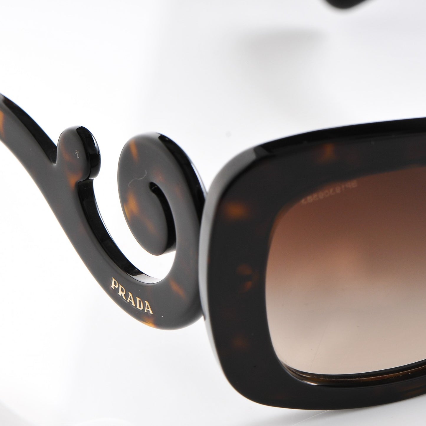 Acetate Baroque Sunglasses SPR 27O Tortoise