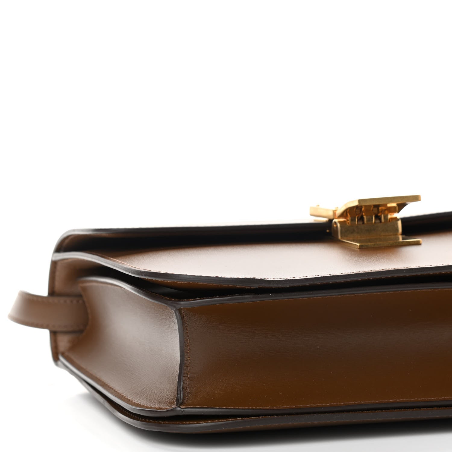 Celine Box Calfskin Medium Classic Box Flap Bag Camel 9 of 11