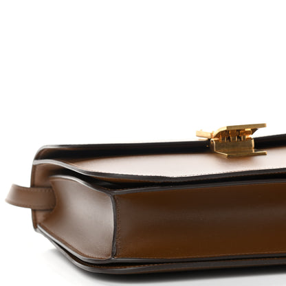 Celine Box Calfskin Medium Classic Box Flap Bag Camel 9 of 11