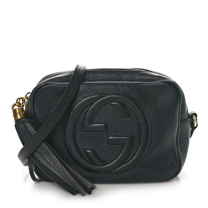 Gucci Pebbled Calfskin Small Soho Disco Bag Black 1 of 17
