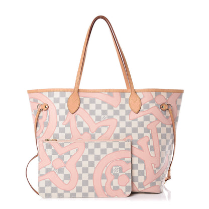 Louis Vuitton Damier Azur Tahitienne Neverfull MM 1 of 13