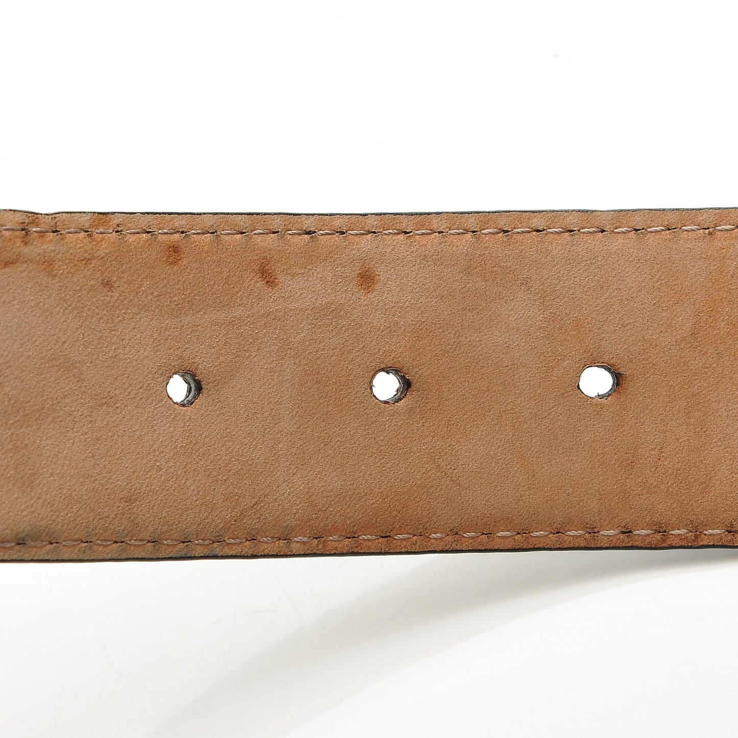 Guccissima Interlocking G Belt 85 34 Black