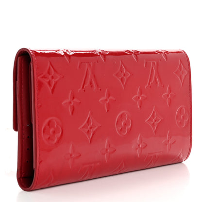 Louis Vuitton Vernis Sarah Wallet  Pomme D'Amour 3 of 12