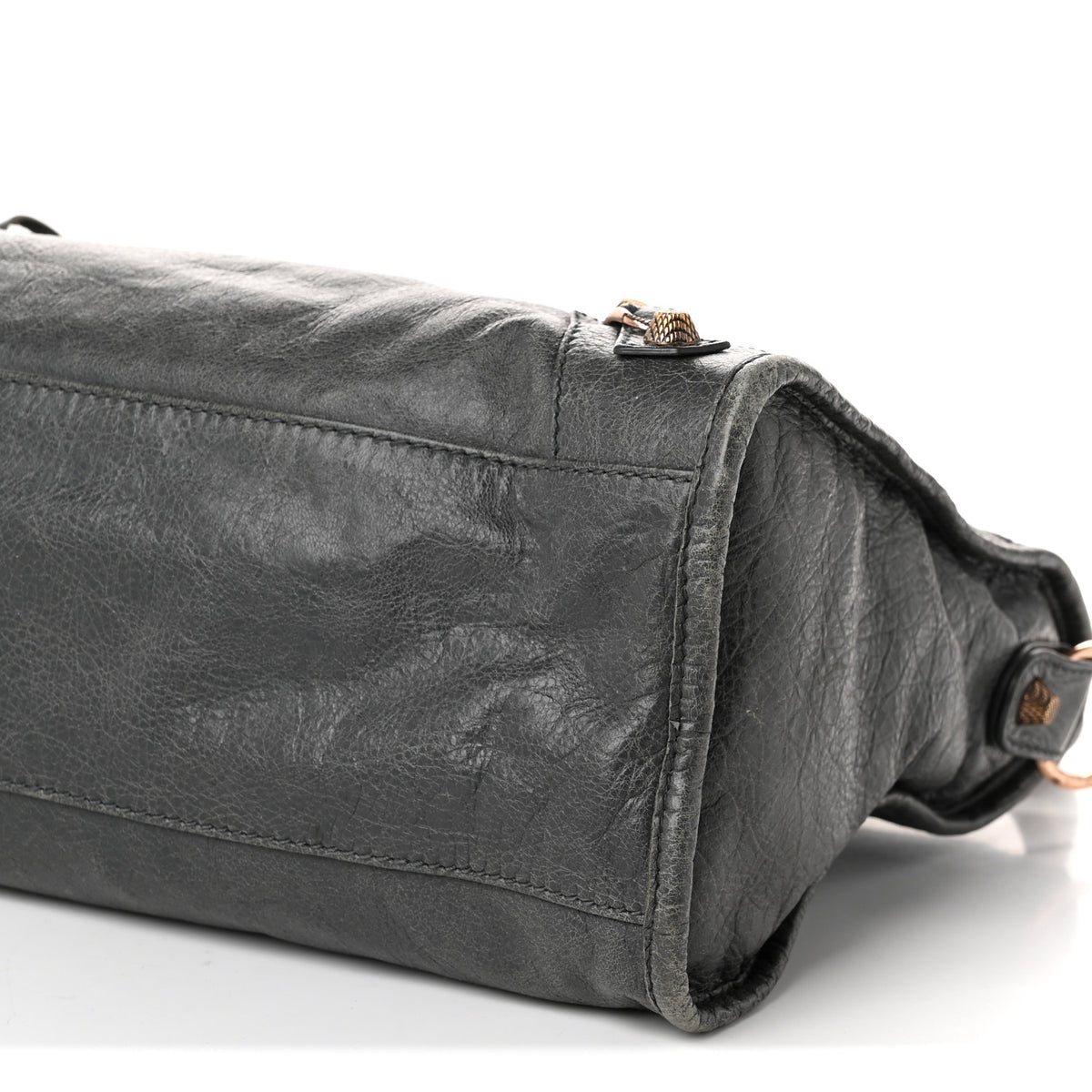 Balenciaga Agneau Giant 12 Rose Gold Hardware City Gris Tarmac 10 of 11