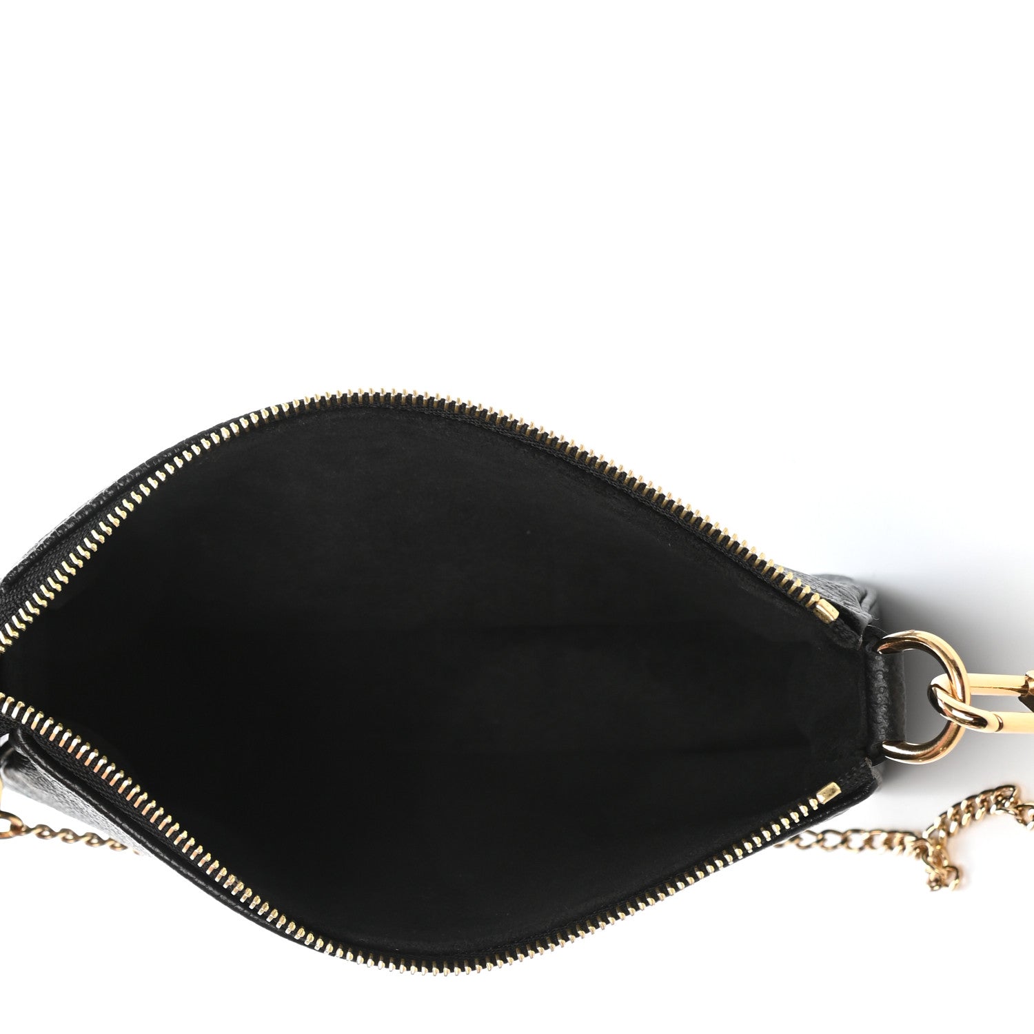 Louis Vuitton Empreinte Monogram Giant Mini Pochette Accessories Black 5 of 6