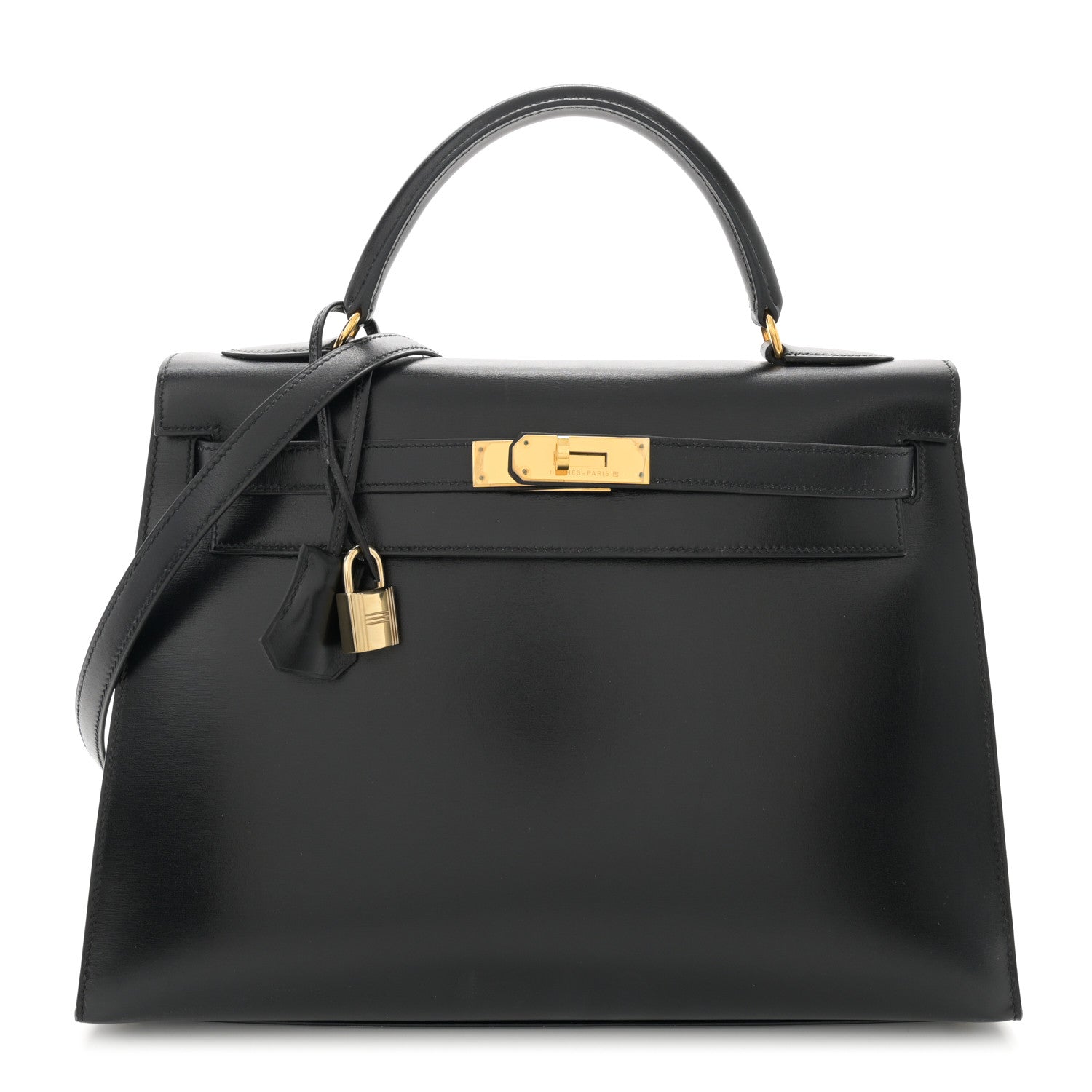 Hermes Box Kelly Sellier 32 Black 1 of 15