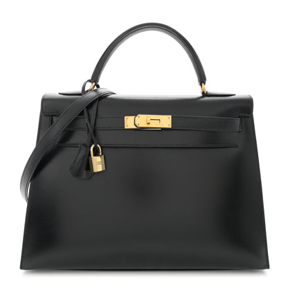 Hermes Box Kelly Sellier 32 Black 1 of 15