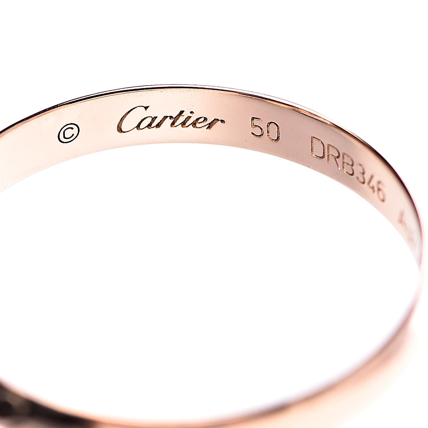 Cartier 18K Pink Yellow White Gold Small Trinity Ring 50 5.25 4 of 6