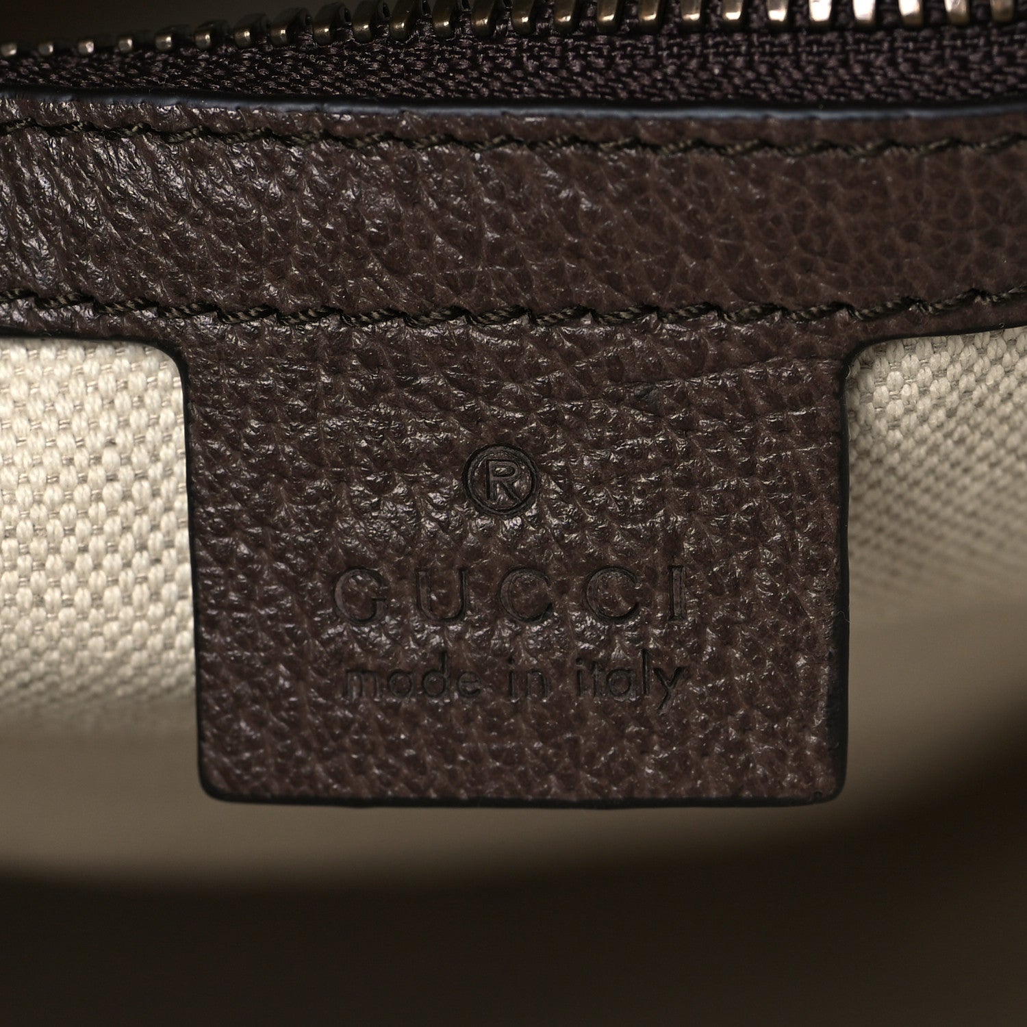 Gucci GG Supreme Monogram Medium Ophidia Day Backpack Brown 6 of 11