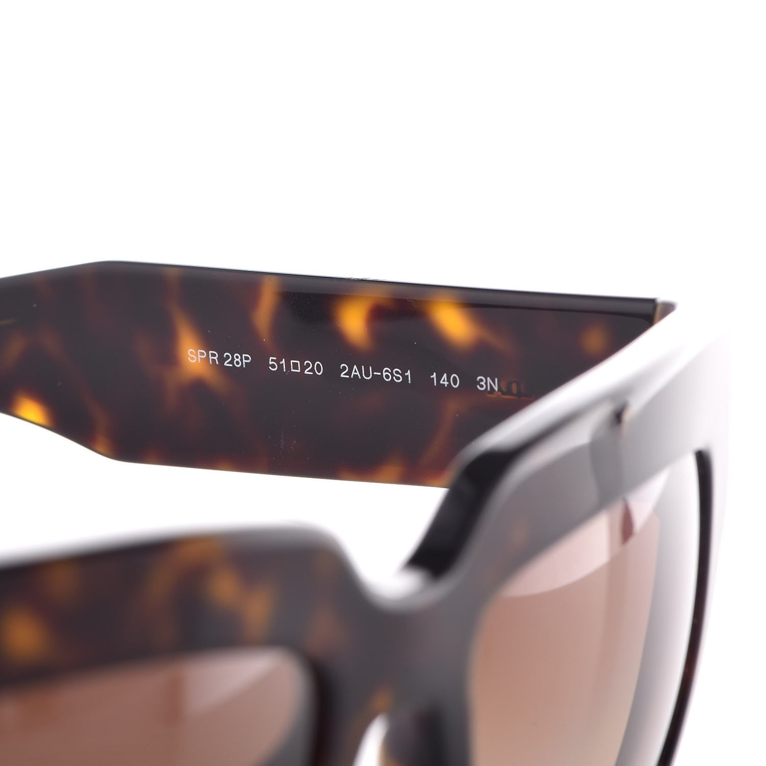 Prada Sunglasses SPR 28P Havana 6 of 8