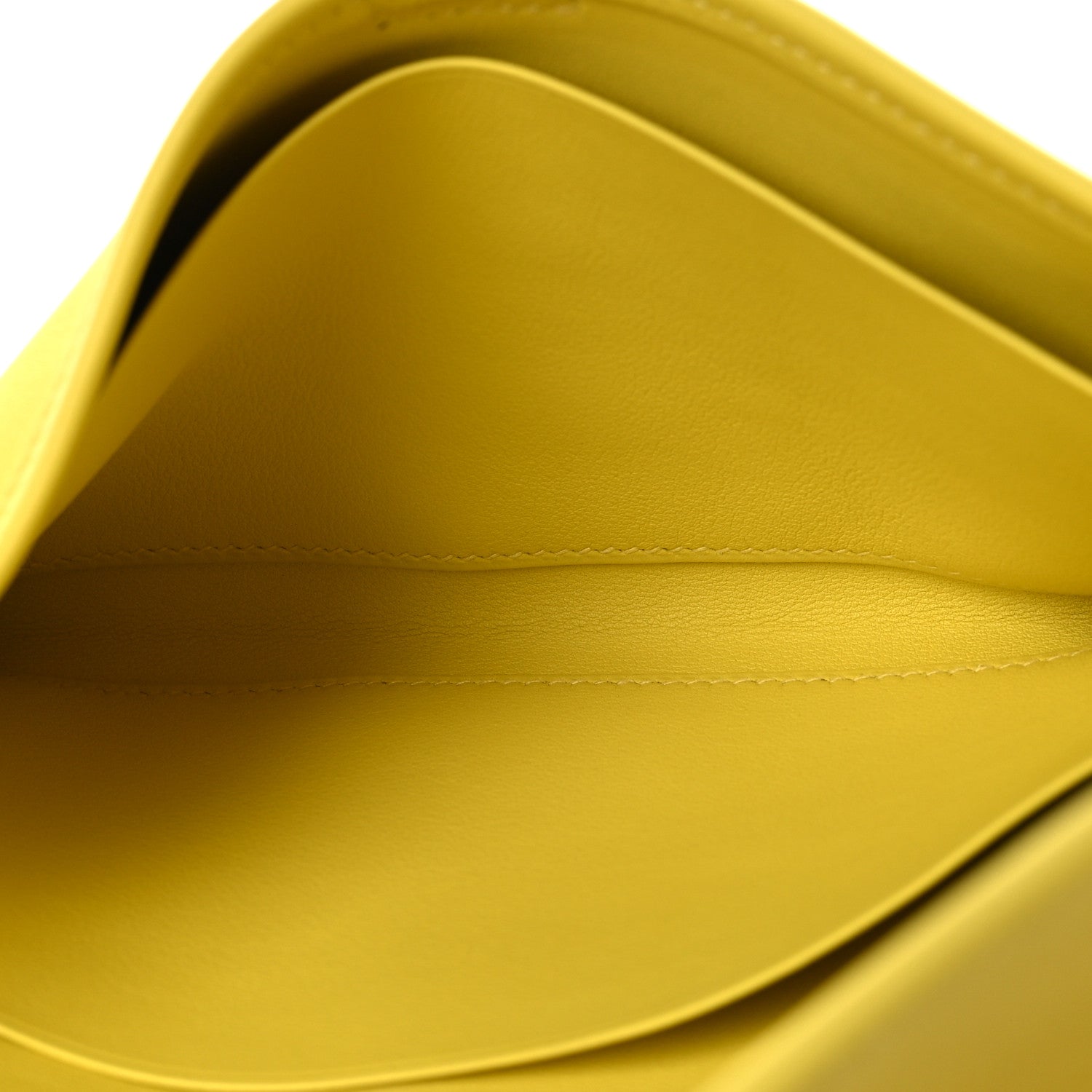 Hermes Swift Jige Duo Clutch Jaune De Naples 5 of 7