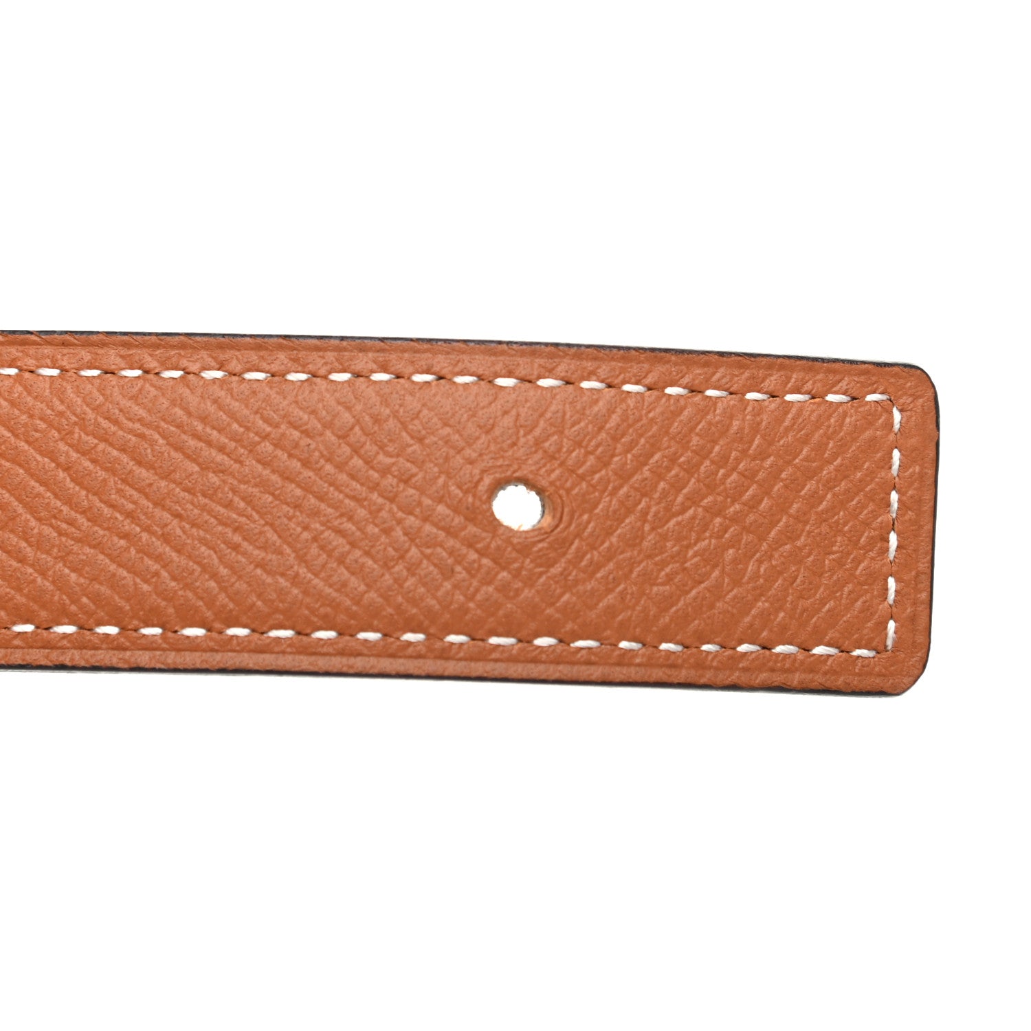 Hermes Swift Epsom 24mm Mini Medor Belt 75 Black Gold 6 of 8