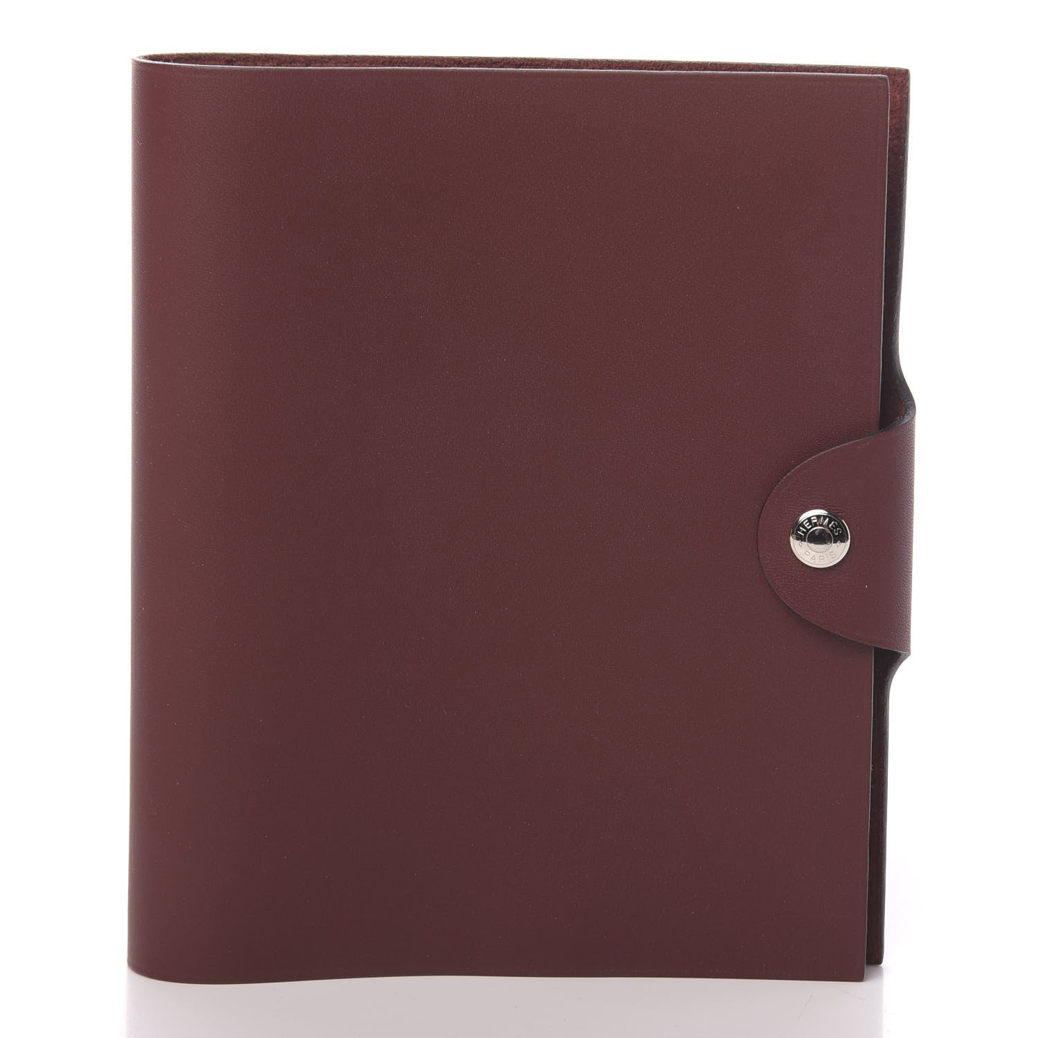 Hermes Swift Ulysse PM Notebook Cover Bordeaux 1 of 8