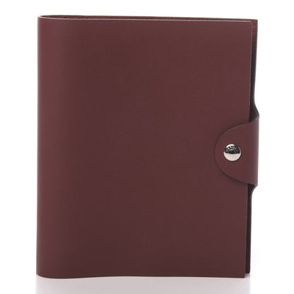 Hermes Swift Ulysse PM Notebook Cover Bordeaux 1 of 8