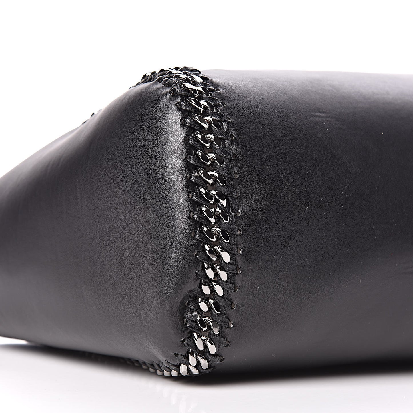 Alter Nappa Falabella Fine Chain Tote Black