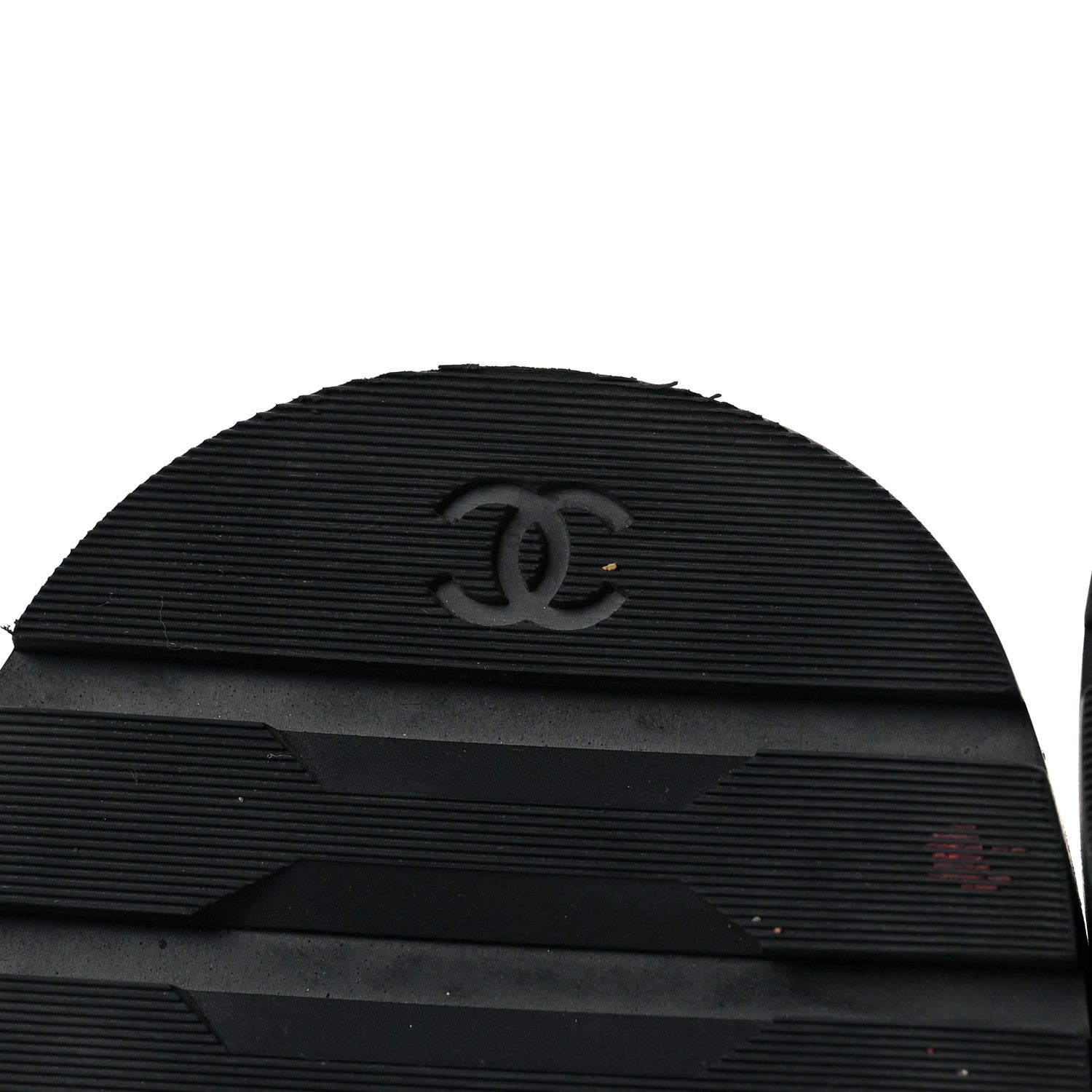 Chanel Shiny Calfskin Quilted Lace Up Combat Boots 36.5 Black 7 of 8