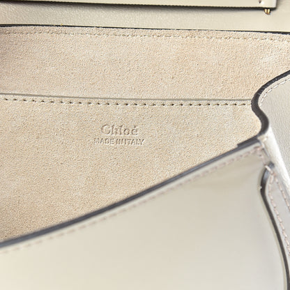 Chloe Glossy Lambskin Mini Drew Bijou Shoulder Bag Pastel Grey 5 of 10