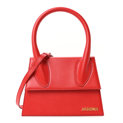 Jacquemus Smooth Calfskin Le Grand Chiquito Red 1 of 9