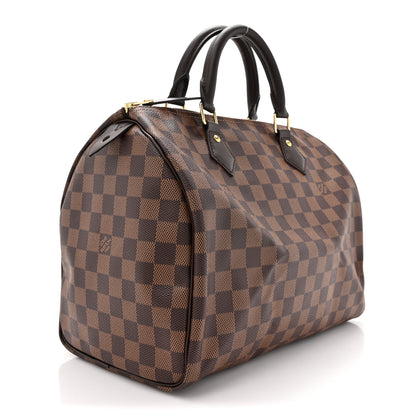 Louis Vuitton Damier Ebene Speedy 30 3 of 10
