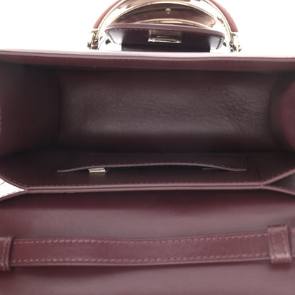 Chloe Calfskin Kattie Shoulder Bag Burgundy 5 of 11