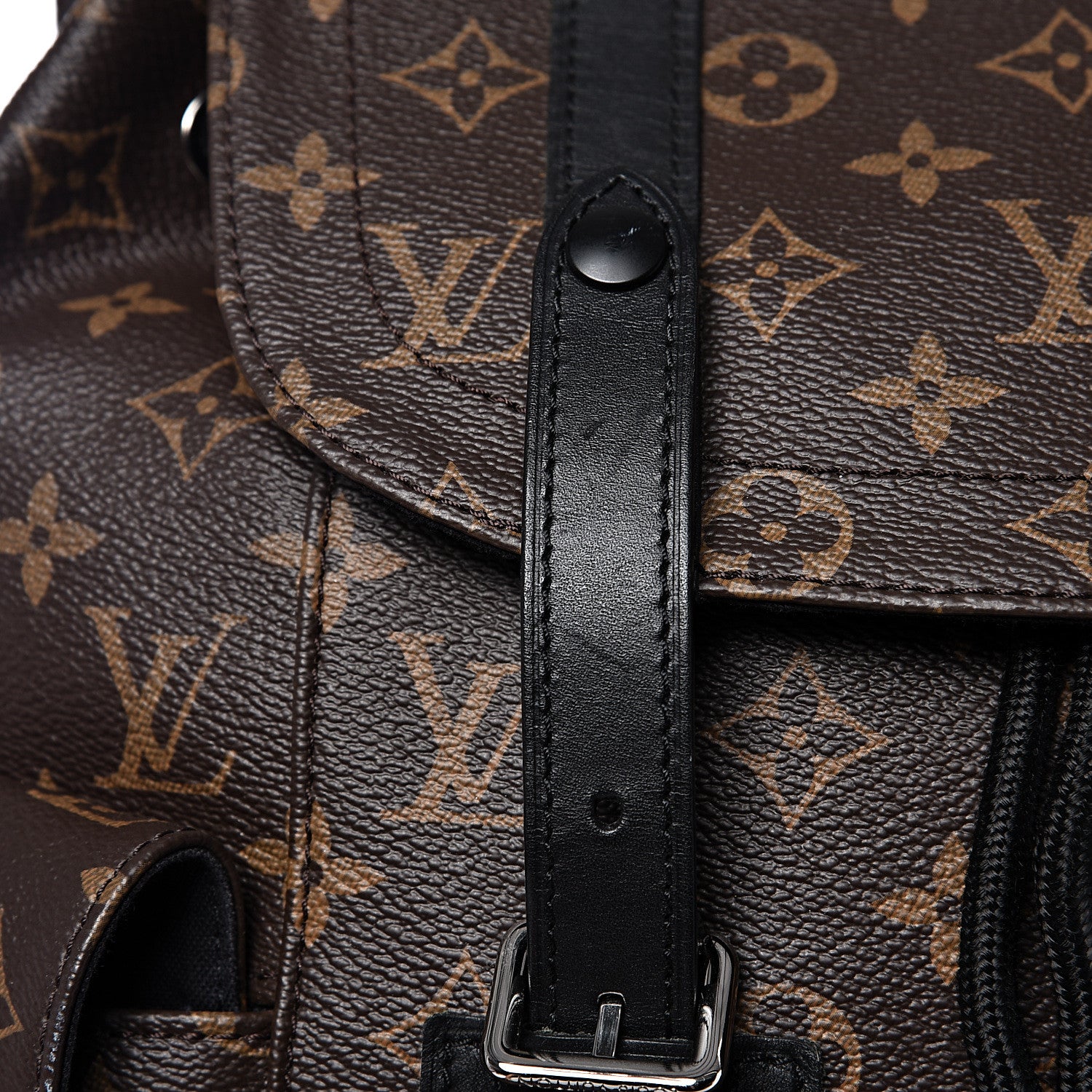 Louis Vuitton Monogram Macassar Christopher PM Backpack 10 of 14