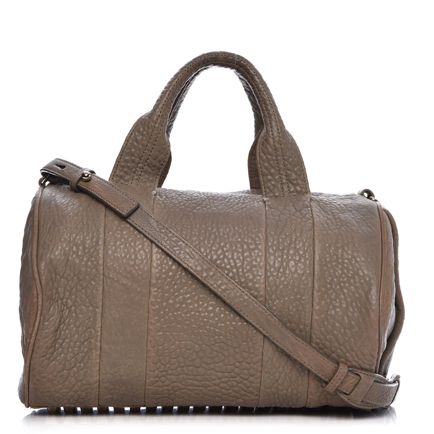 Pebbled Lambskin Rocco Latte