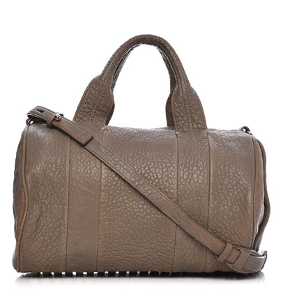 Alexander Wang Pebbled Lambskin Rocco Latte 1 of 16