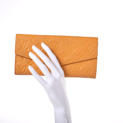 Louis Vuitton Empreinte Curieuse Wallet Safran 2 of 9