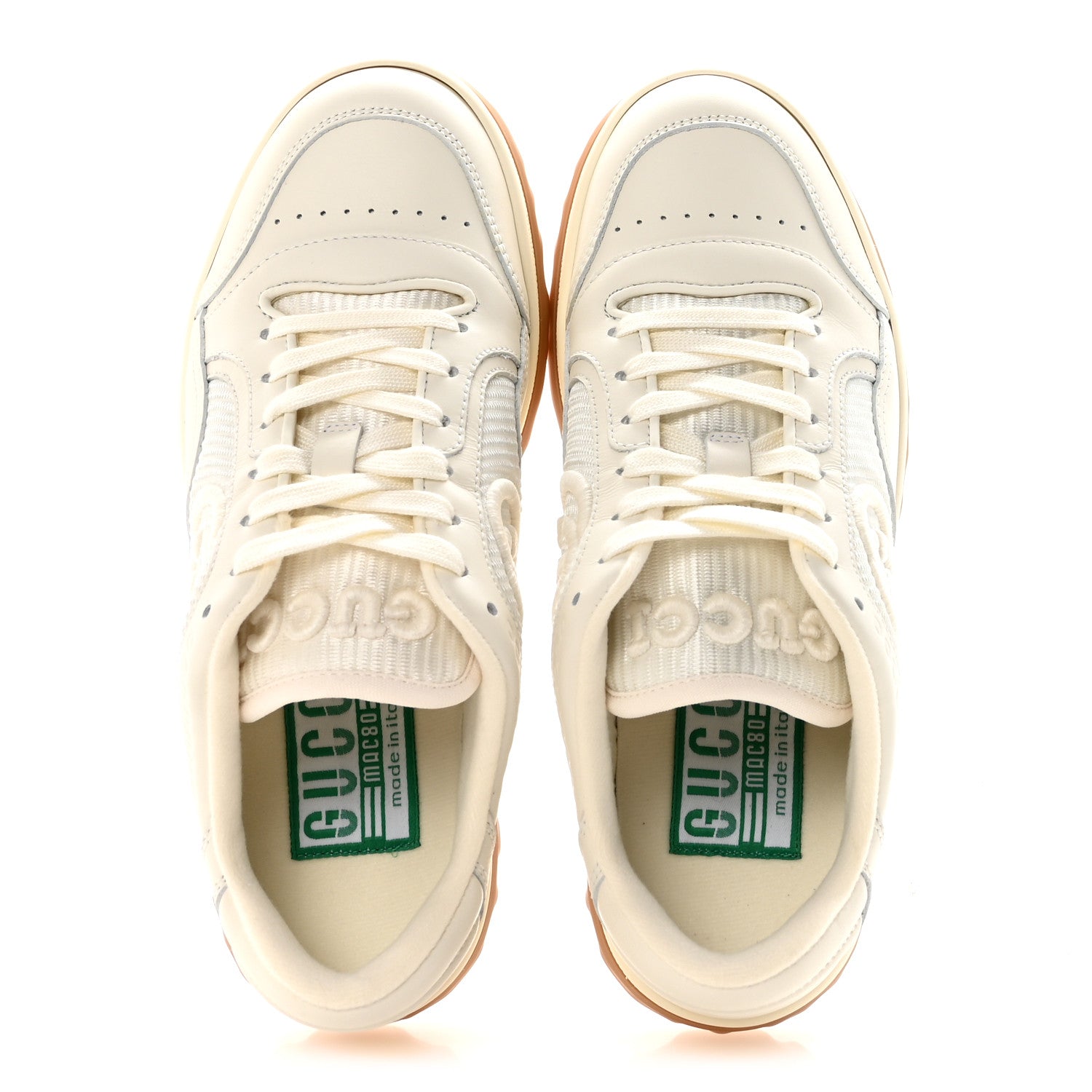 Gucci Dali Soft Calfskin Womens Mac80 Sneakers 36 Off White 2 of 9