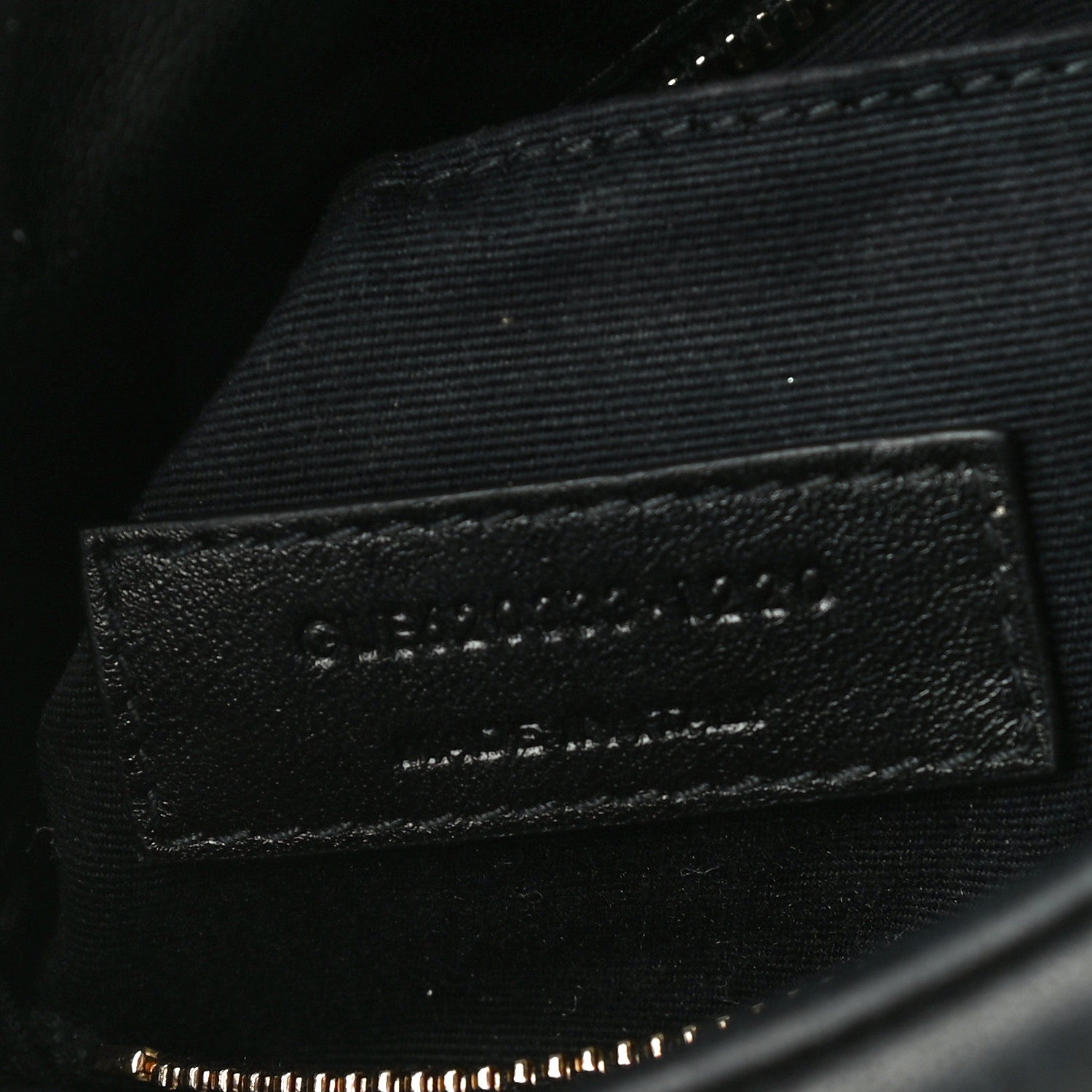 Saint Laurent Lambskin Quilted Toy Loulou Puffer Monogram Chain Satchel Black 10 of 15