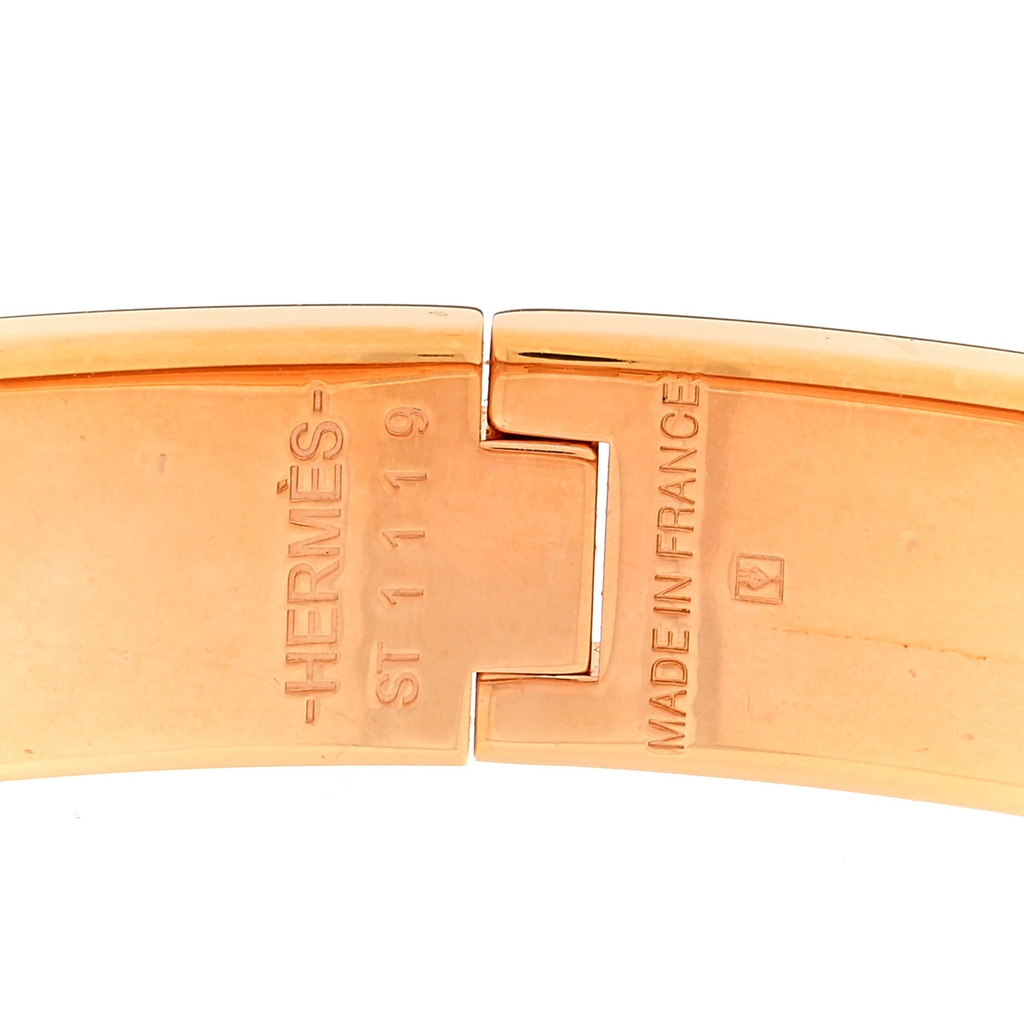 Enamel Narrow Clic Cadenas Bracelet PM
