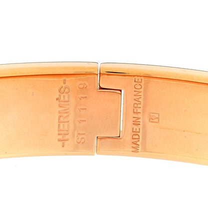 Hermes Enamel Narrow Clic Cadenas Bracelet PM 3 of 3