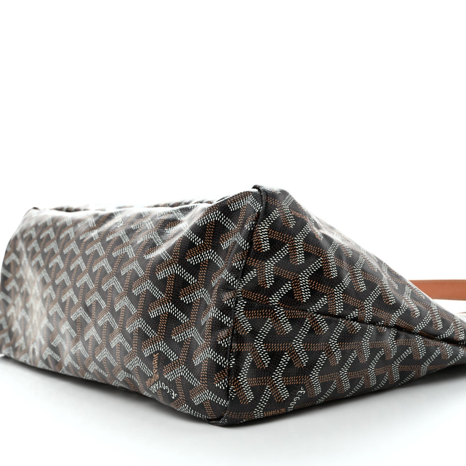 Goyard Goyardine Boheme Hobo Black Gold 10 of 12