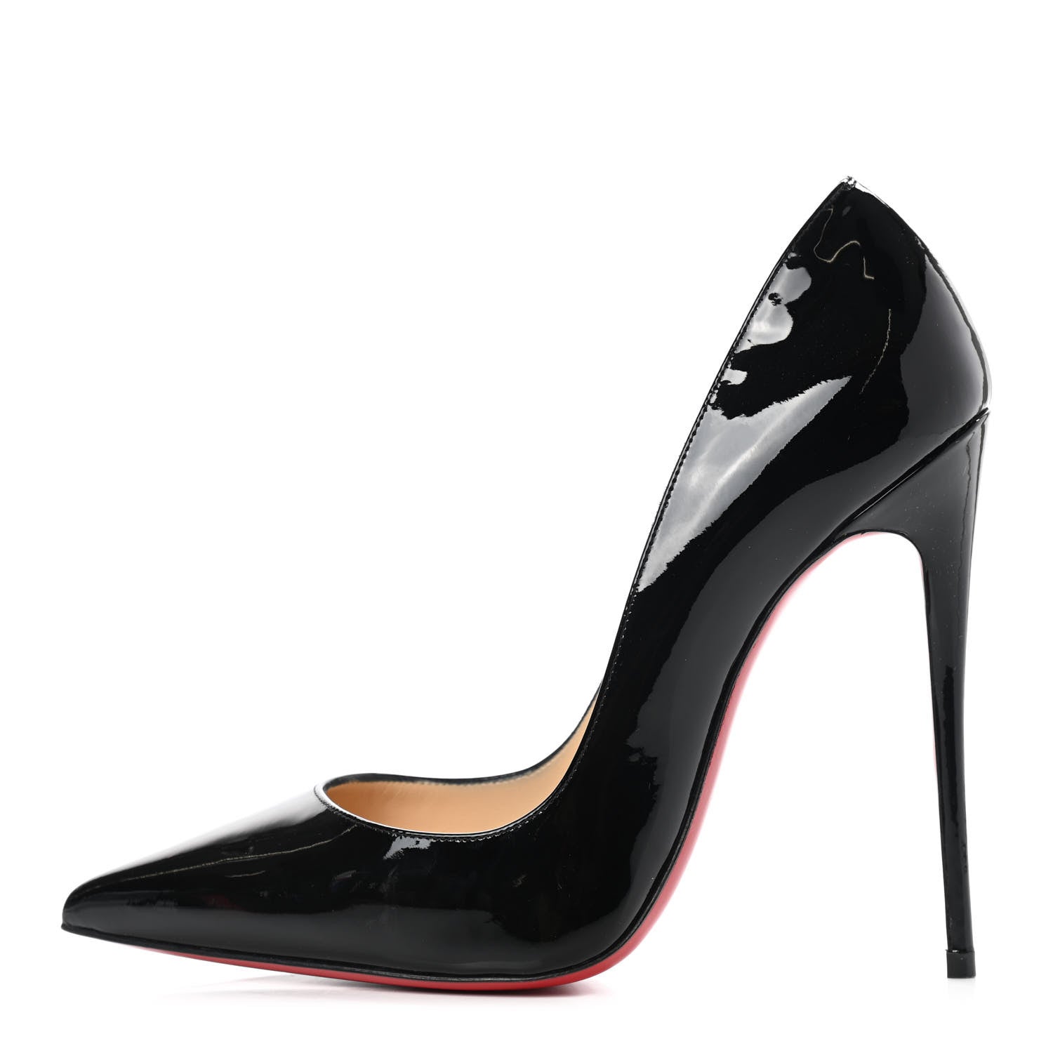 Christian Louboutin Patent So Kate 120 Pumps 38 Black 1 of 9